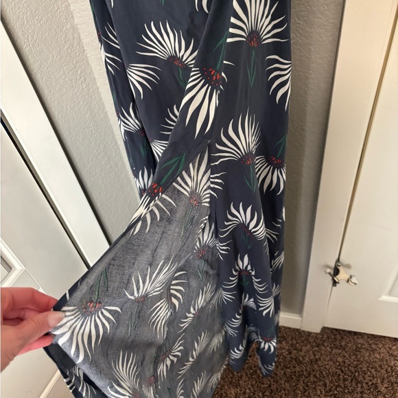 Lulu's Navy and White Floral Skirt Set - Picture 5 of 5